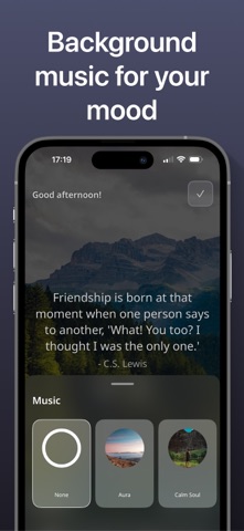 Motivational quotes screenshot