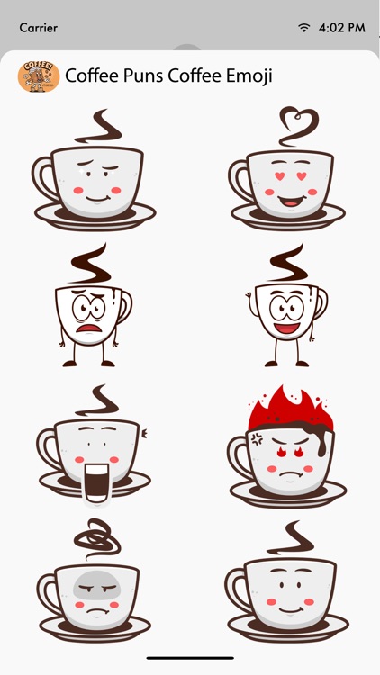 Coffee Puns Coffe Emojis