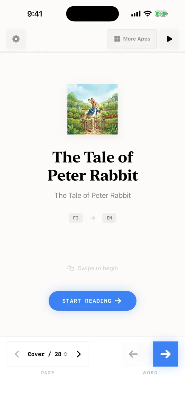 Screenshot #3 pour Peter Rabbit Finnish