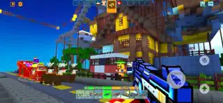 Cops N Robbers:Pixel Craft Gun - Screenshot 2