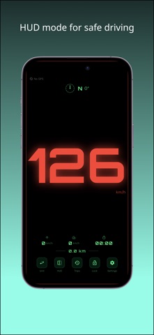 GPS Speed Meter & Trip Log ... Screenshot 2 of 4