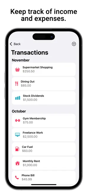 iFint – Money Manager & Budget screenshot 3