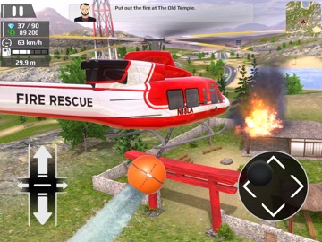 Helicopter Flying: Car Driving iPad screenshot