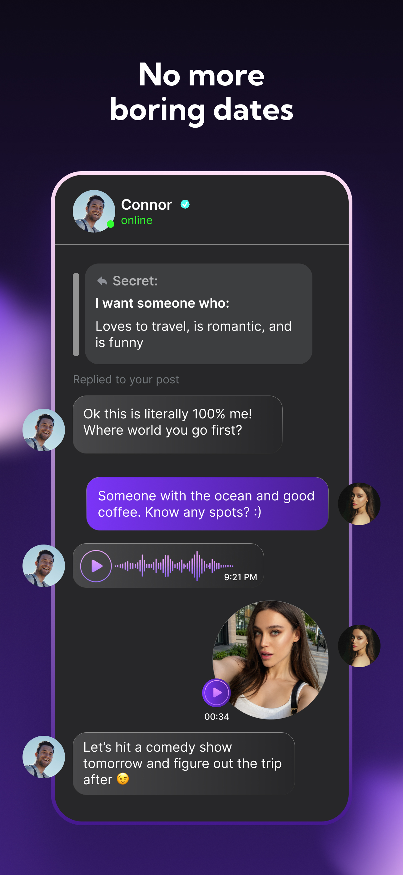 Keeny Dating App: Meet IRL screenshot 5