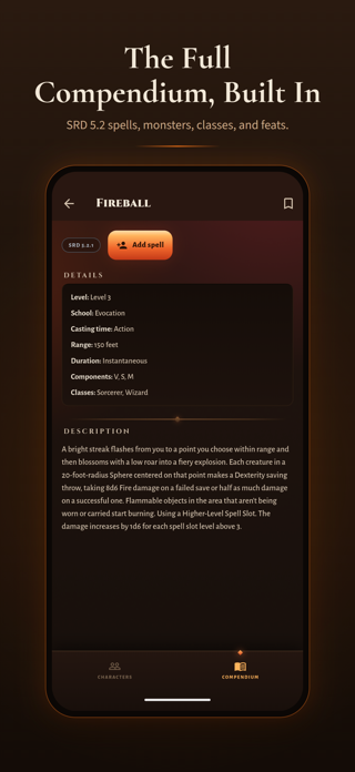 DnD Character Sheet & Toolkit Screenshot 4 of 6