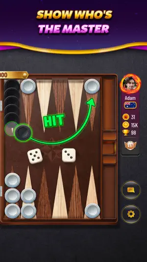 Backgammon Plus - Board Games screenshot 4