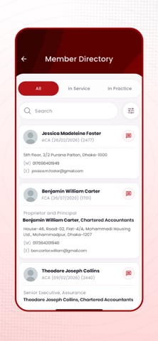 CA Connect screenshot
