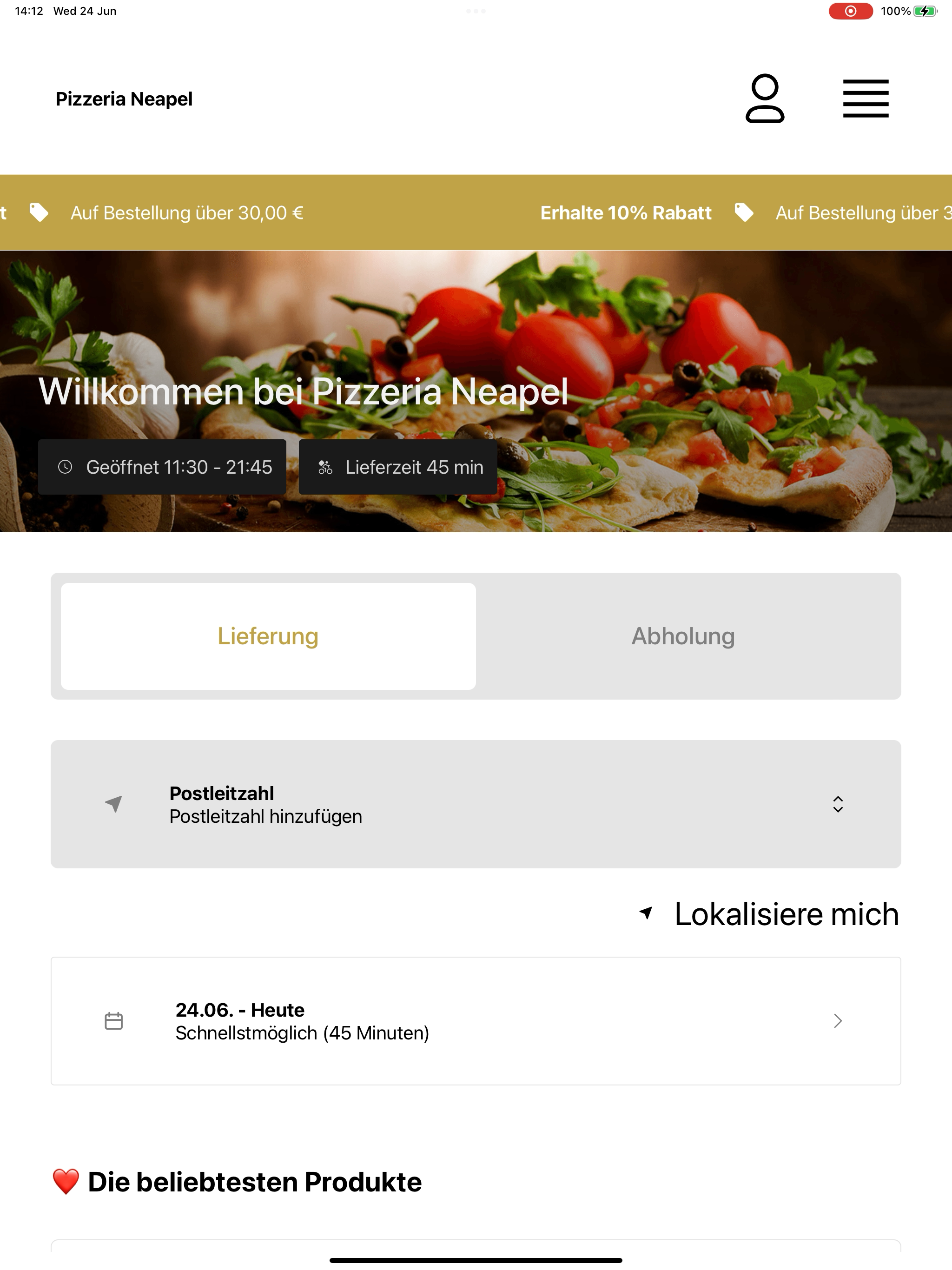 Pizzeria Neapel screenshot 9