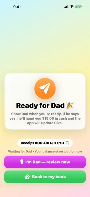 Bank of Dad: Cash Tracker screenshot 4