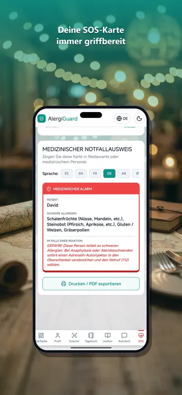 AlergiGuard: Allergiescanner screenshot 8 of 8