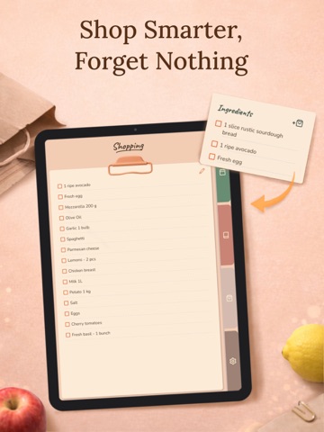 Simple Meal Planner & Cookbook ipad screenshot 4