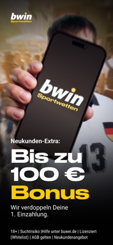 bwin – Sportwetten App iPhone screenshot 1