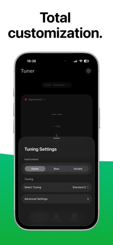 Strumflow: Tuner & Metronome iPhone screenshot