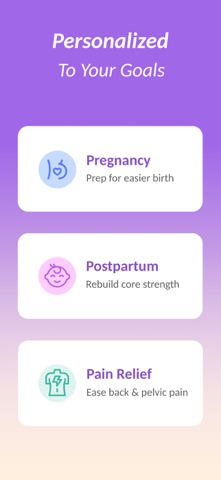 FitMama: Pregnancy & Postnatal iPhone screenshot