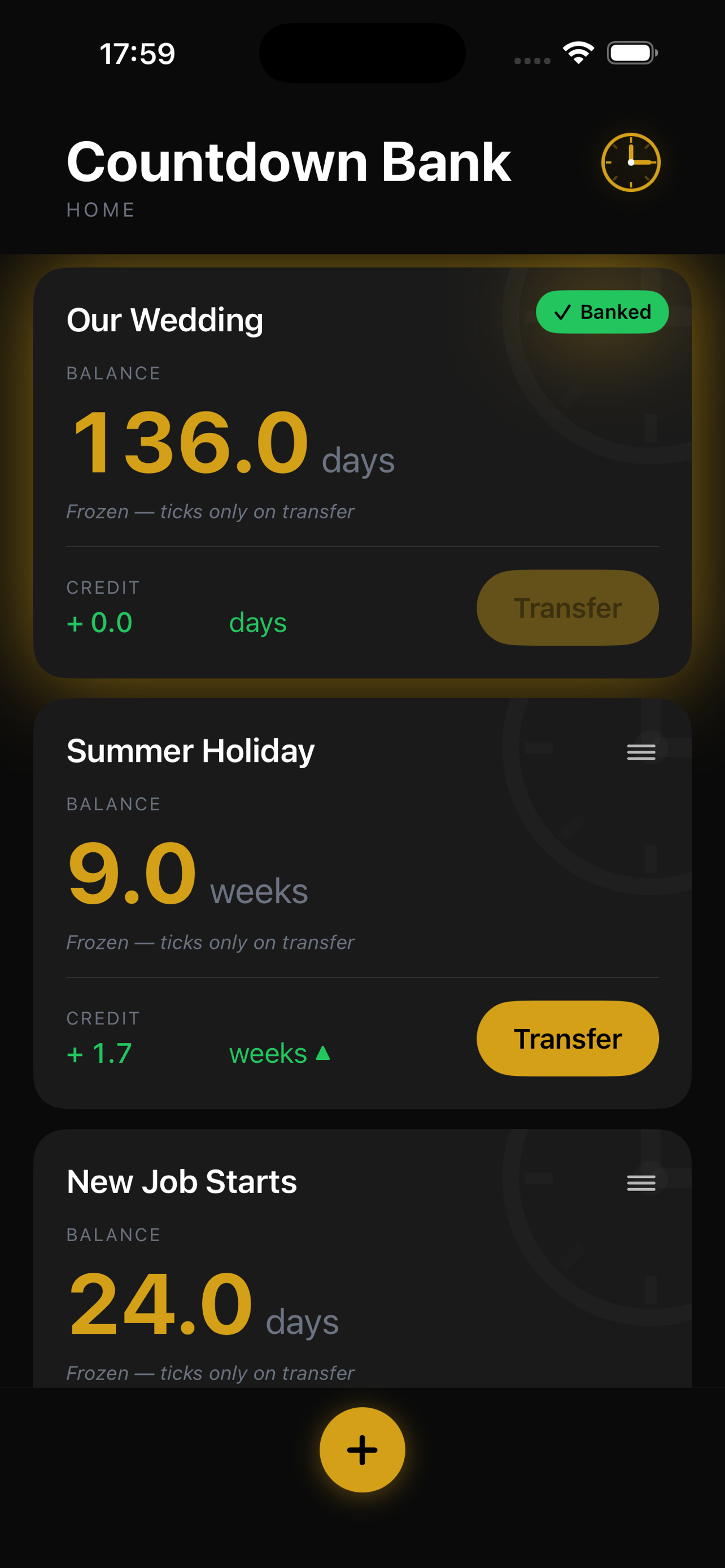 Countdown Bank screenshot 3