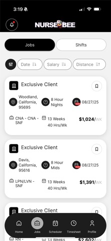 NurseBee Mobile screenshot