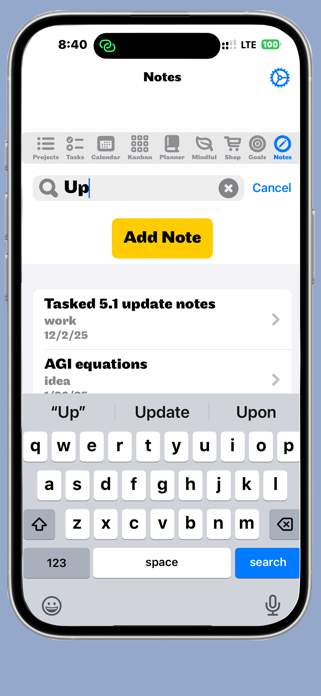 Tasked Personal Productivity Screenshot 9 of 9
