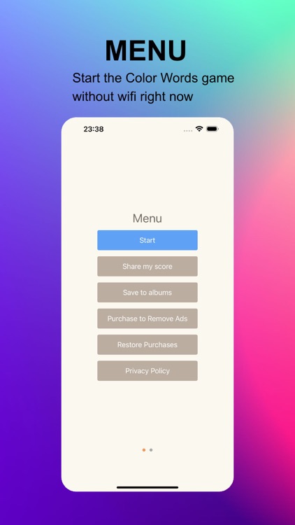Color Words:Puzzle Brain Games