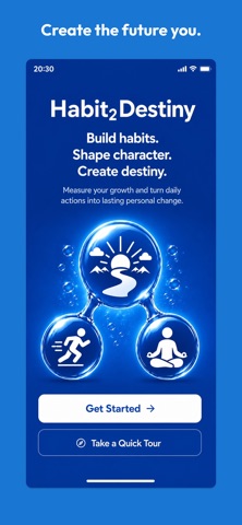 Habit2Destiny iPhone screenshot