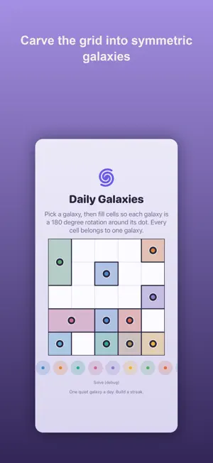 Daily Galaxies: Logic Puzzle screenshot 1