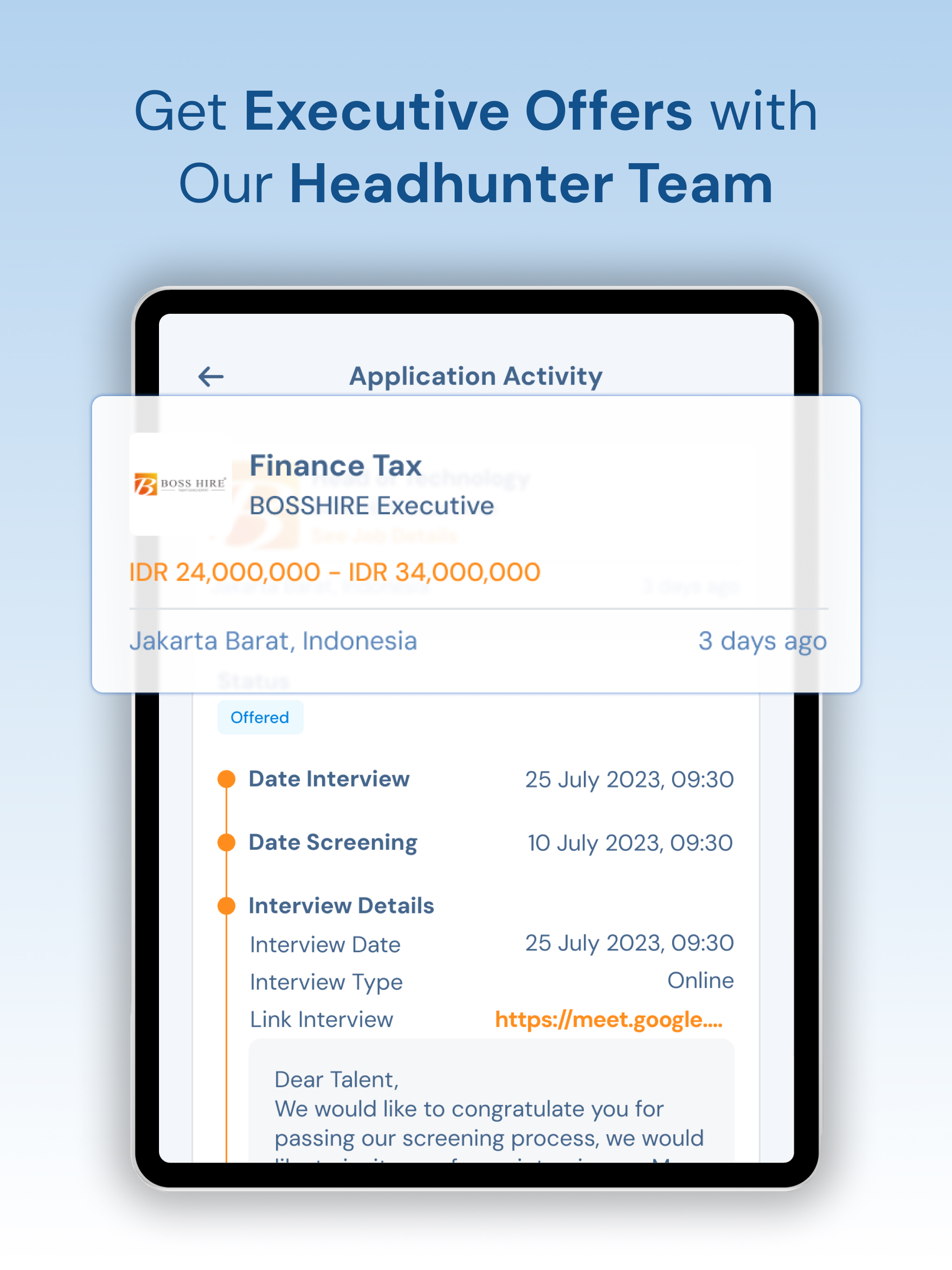 Bosshire: Job Search & Connect screenshot 9