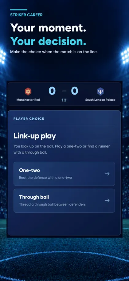 Screenshot 3 di 6 di Striker Career: To the Top