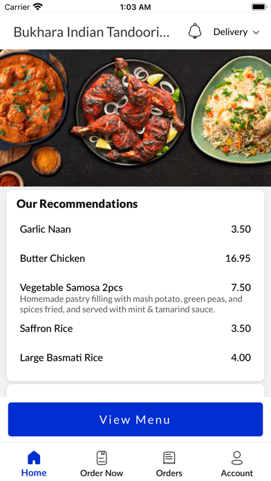 Bukhara Indian Tandoori Screenshot