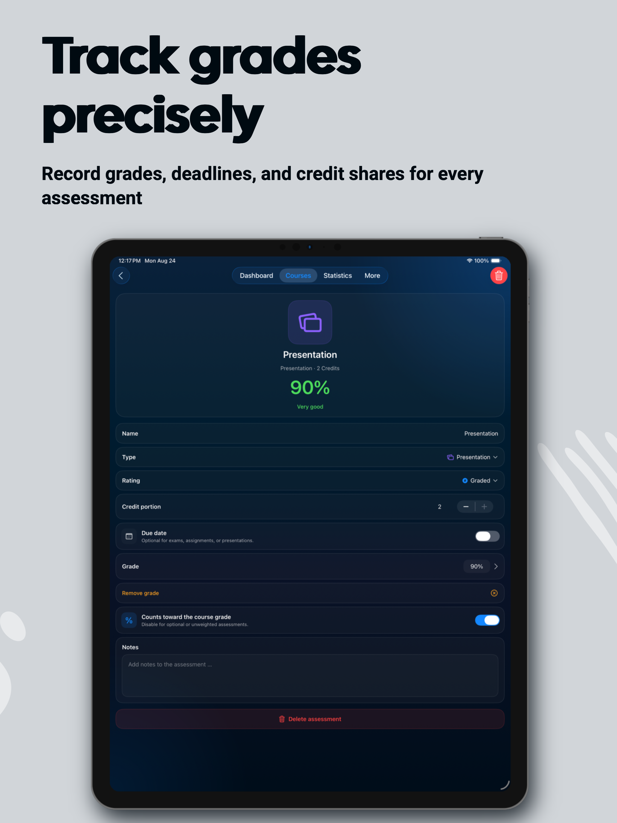 UniGrade screenshot 11