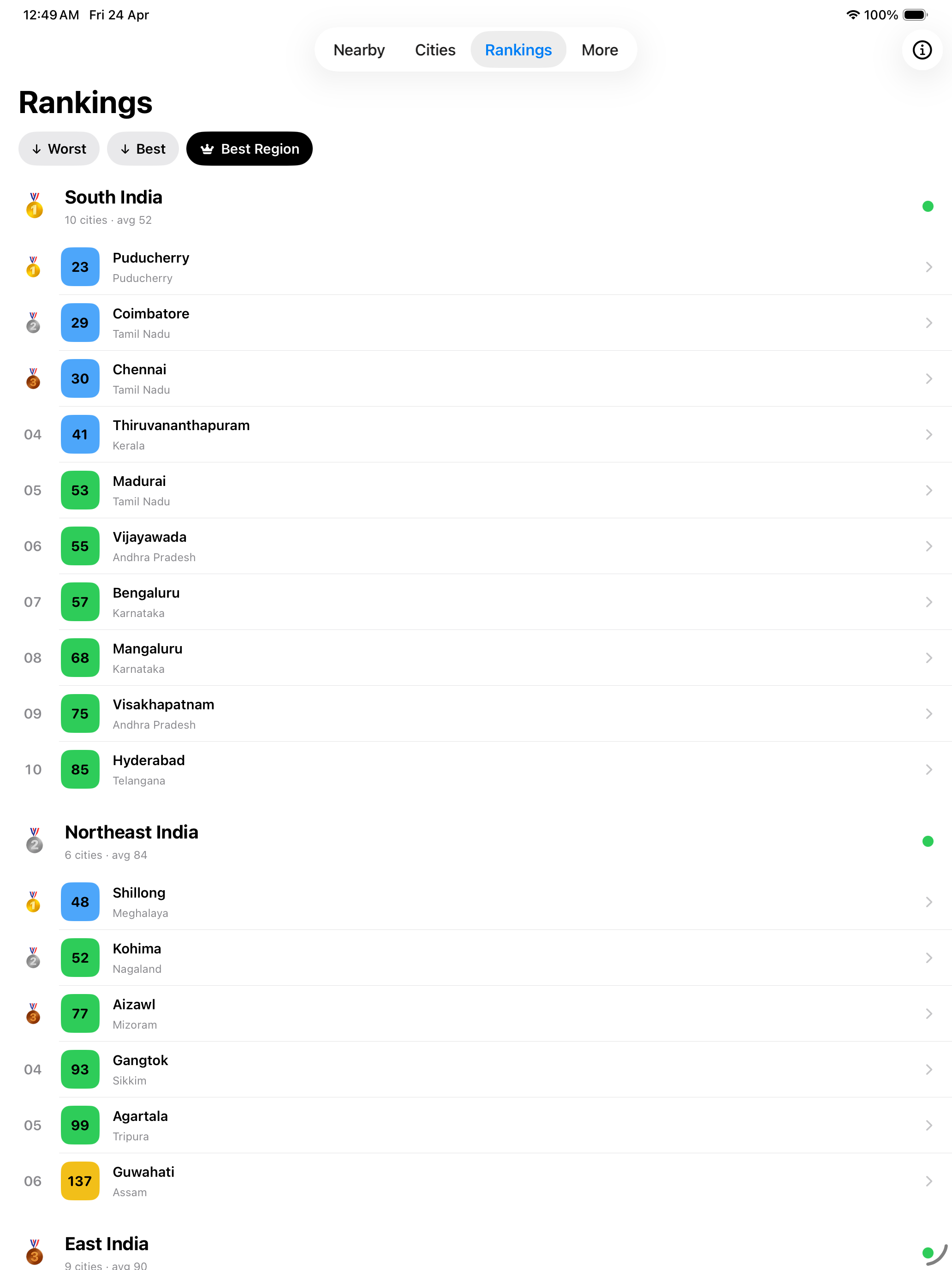 Good Air: AQI & Weather Widget