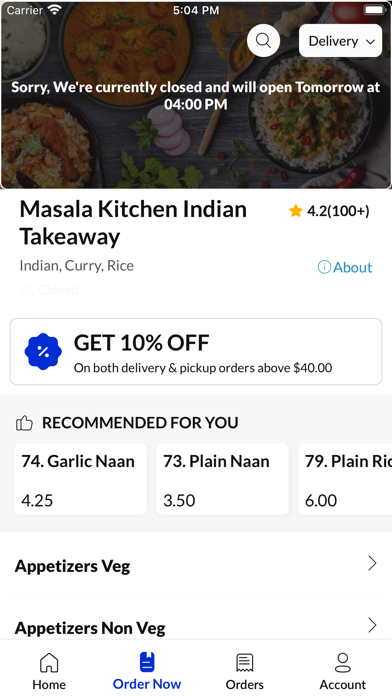 Masala Kitchen Indian Takeaway Screenshot