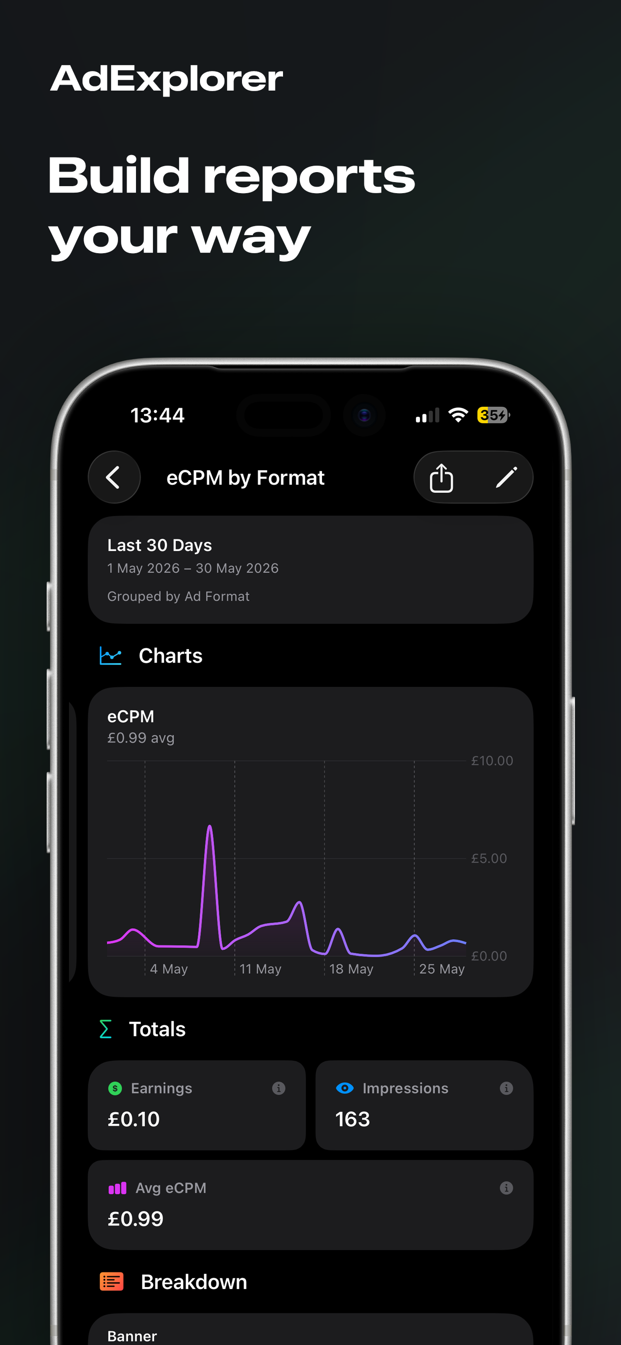AdMob Dashboard: AdExplorer screenshot 3
