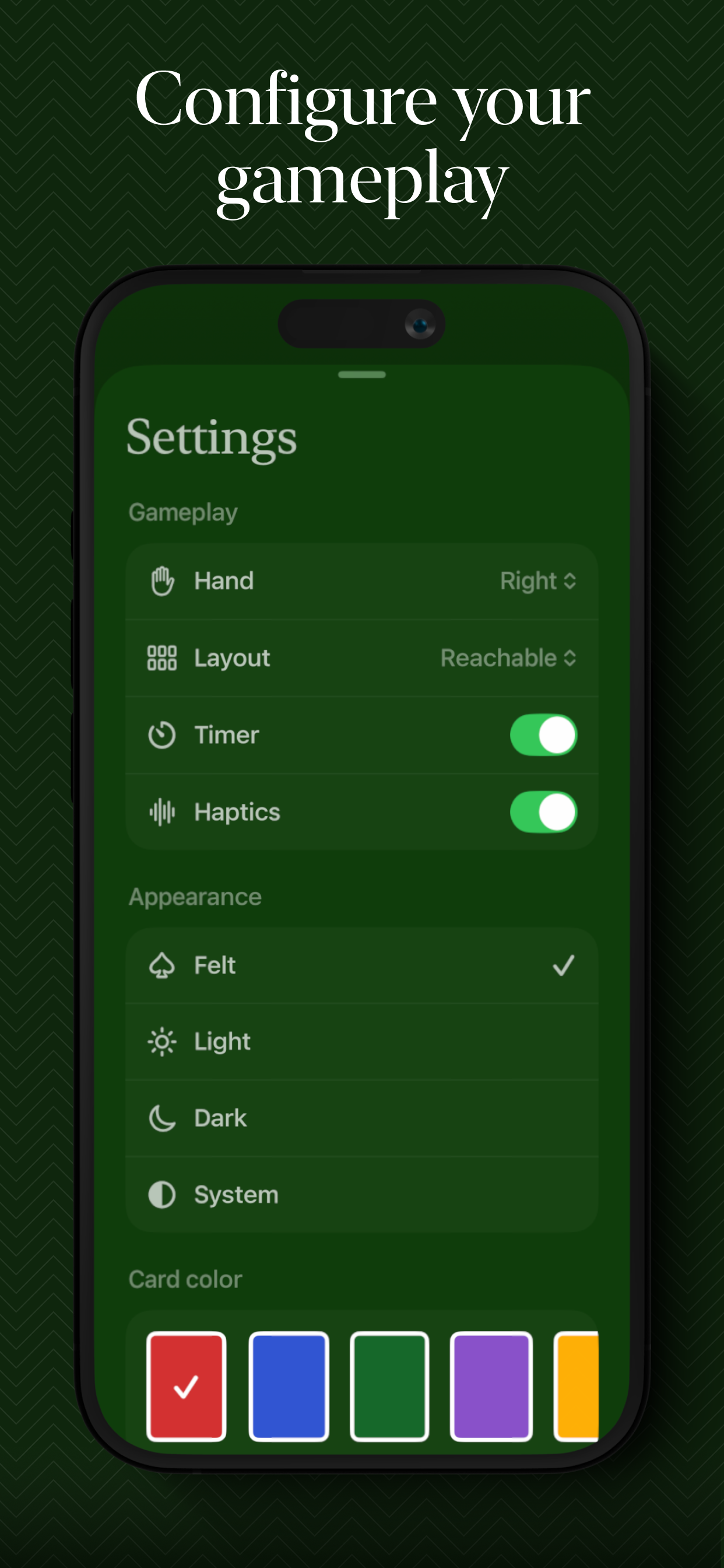 Solitaire: Minimal