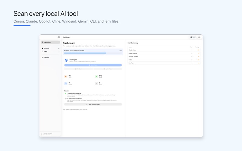 Sieve: API Key & Secret Finder screenshot