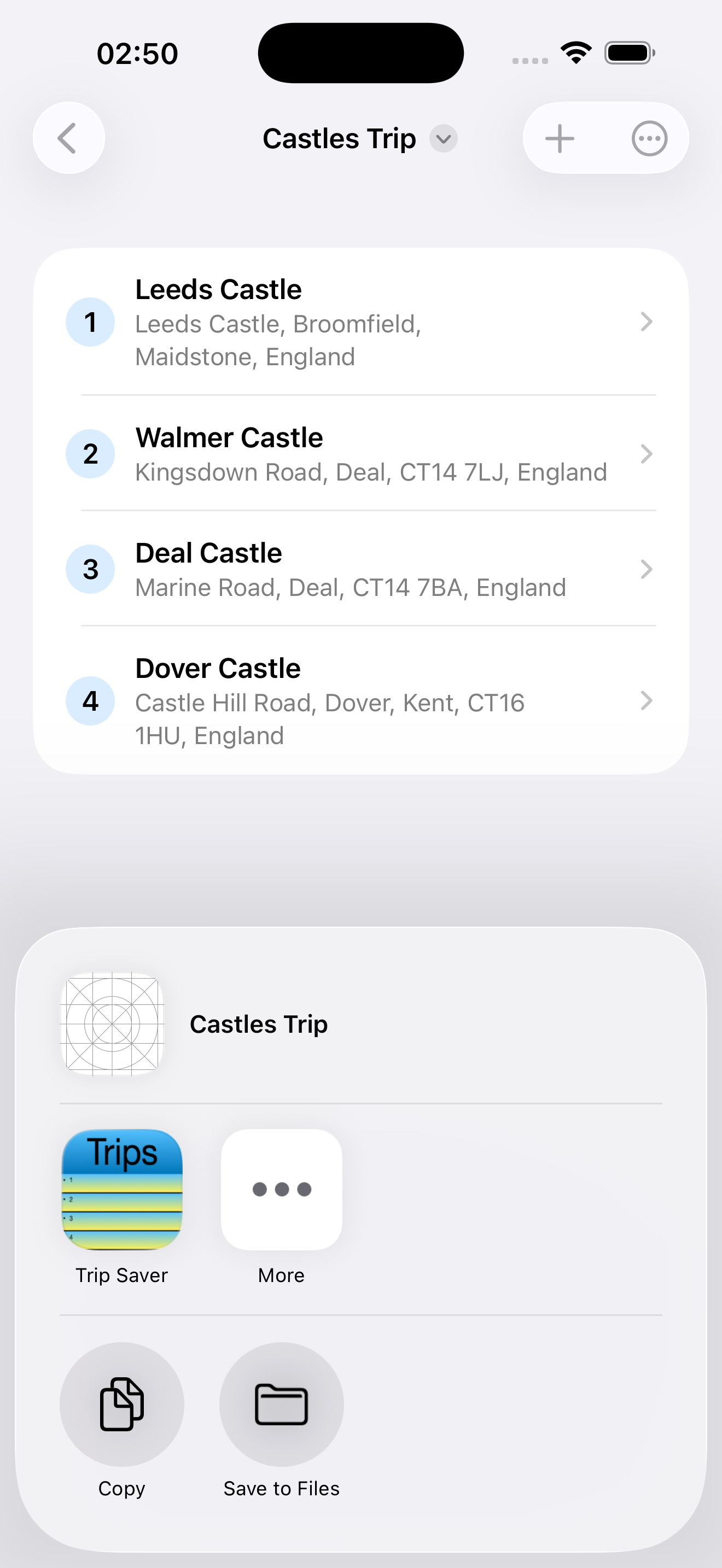 Trip Saver screenshot 7