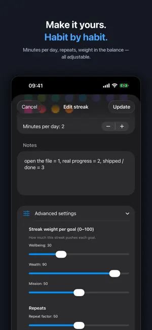YomForge: Habit Tracker screenshot 4
