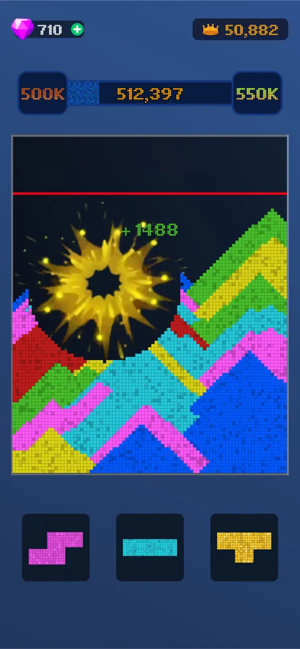Sand Blast™ - Block Puzzle Hack screenshot 5 - iOS game interface