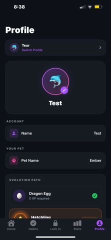 Nudge Habit Tracker screenshot