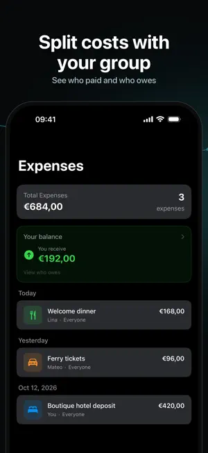Itaro: AI Group Trip Planner screenshot 3