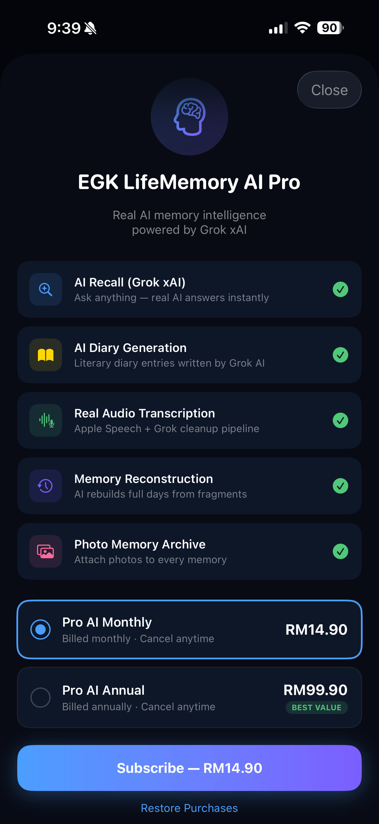 EGK LifeMemory AI screenshot 7