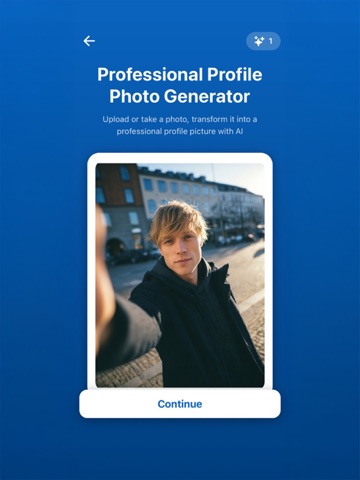Business Photo Generator iPad screenshot