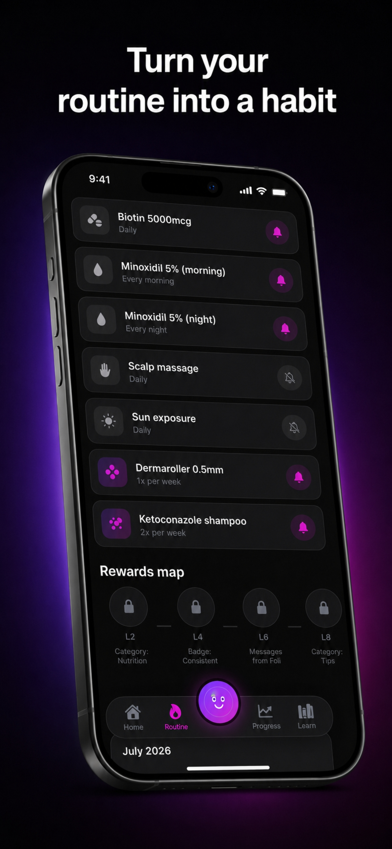 FoliQ: Hair Growth Tracker screenshot 2