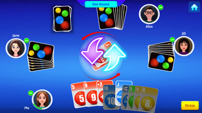 Crazy Eights Party Card Game Screenshot