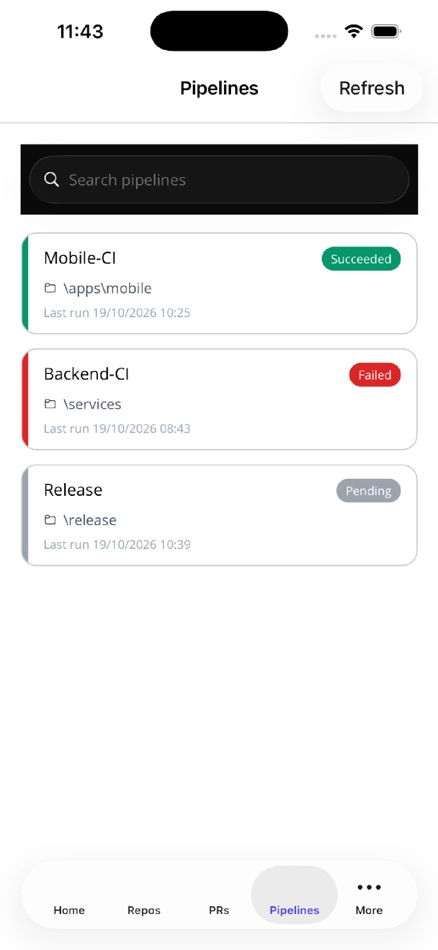 #1. DevFlow: DevOps Companion (iOS) โดย: MICHAEL ROBERT KENNEDY