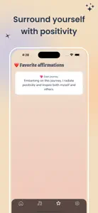 Daily Affirmations Harmony screenshot #4 for iPhone