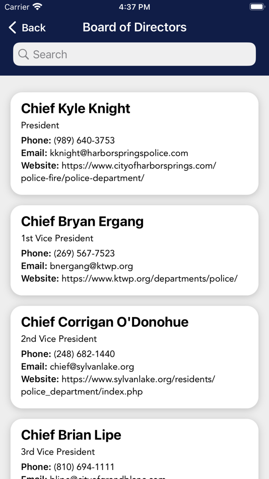 #2. MACP Chiefs App (iOS) 由: Michigan Association of Chief of Police