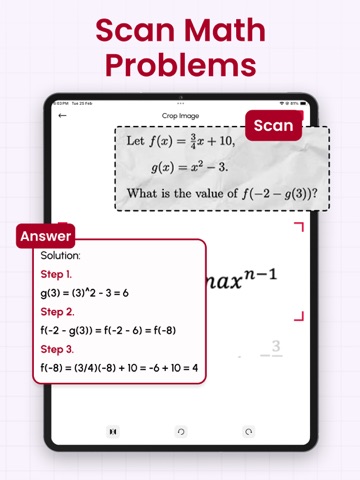 Math AI - Solve Math Problems iPad screenshot