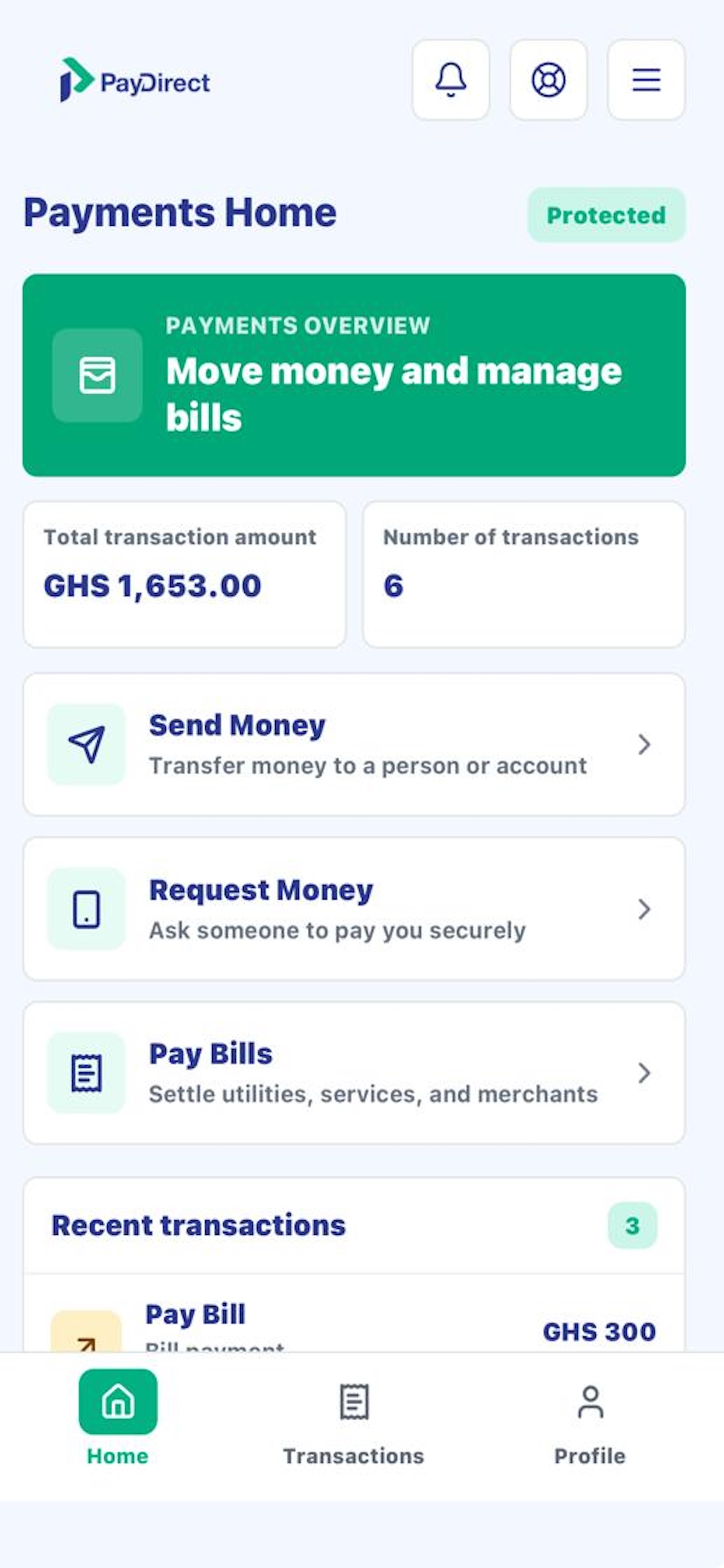 Softmasters PayDirect screenshot 2