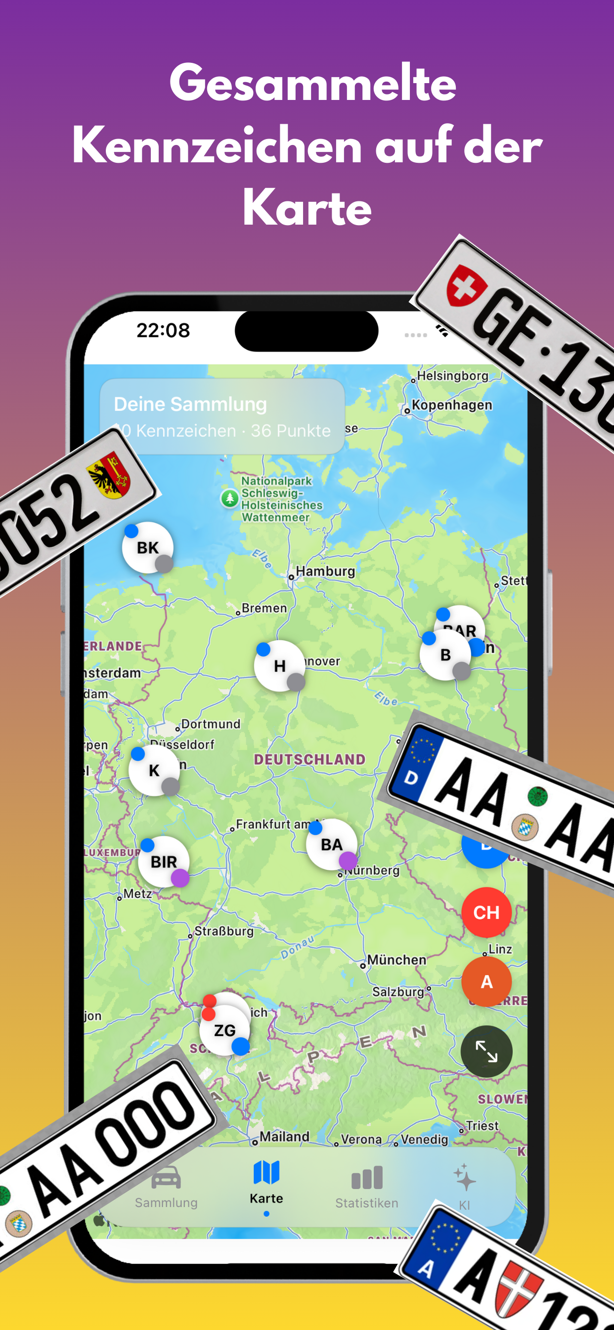 Plate Collector: Scan & Map screenshot 2