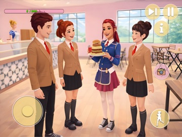 Teenage Dream: School Girl Sim iPad screenshot