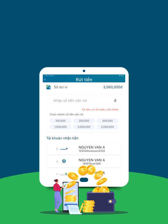 Screenshot #4 pour Baokim E-wallet